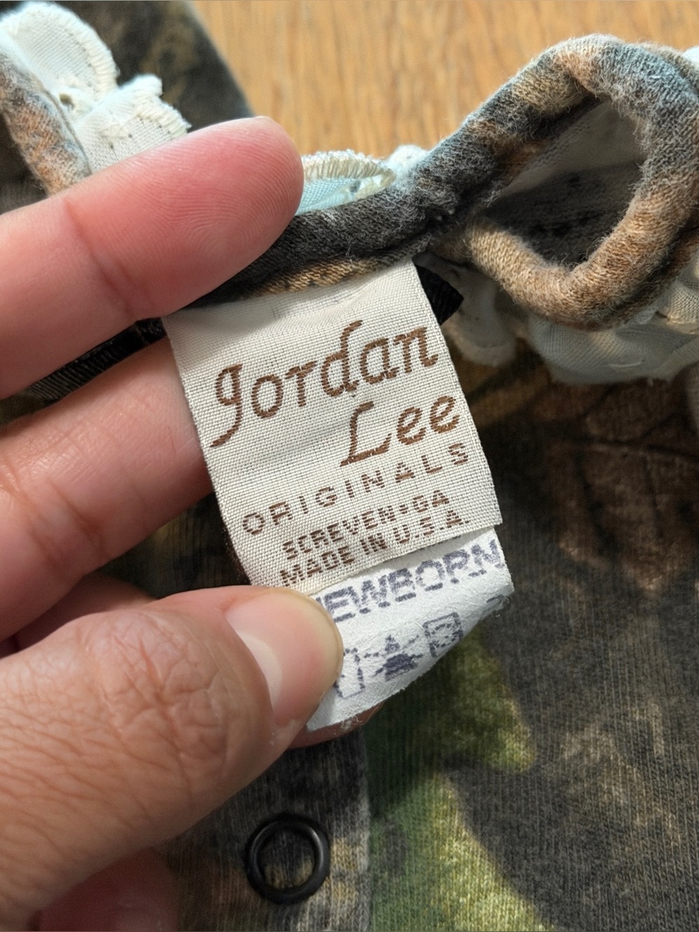 Jordan Lee Originals Cabelas Baby Newborn 3-6 MONTHS Pink Camo One Piece Dress - Picture 8 of 12